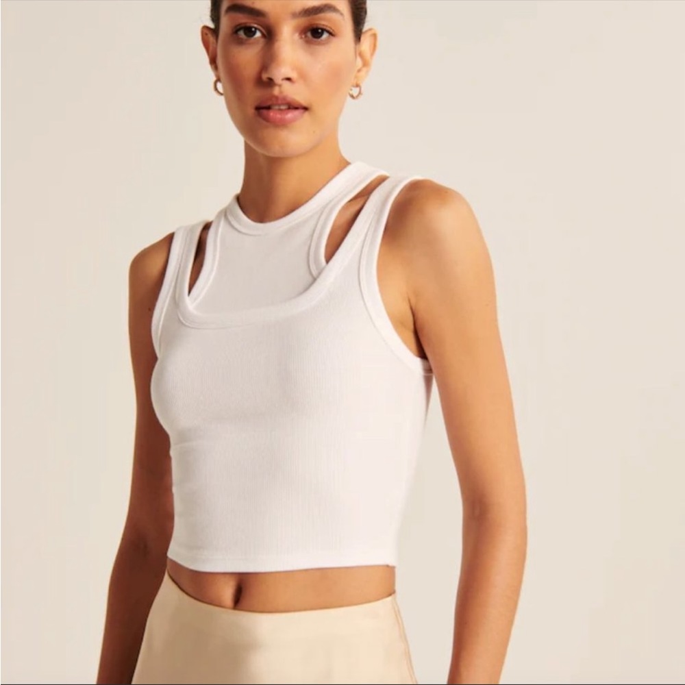 Abercrombie & Fitch Essential Cutout Tank